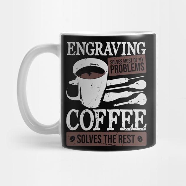 Hand Engraving Engraver Coffee Lover Gift by Dolde08